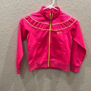 Nike sweater with zip for girl